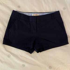 J. Crew Navy Blue Chino Shorts